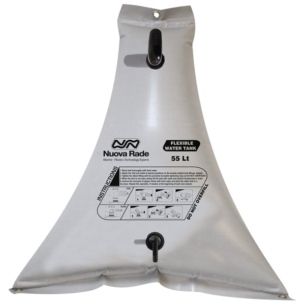 Nuova rade vattentank triangel flexibel 100l 108x21x108cm