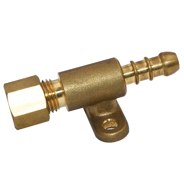 Övergångsstos fast från 10mm slang till 8mm rör