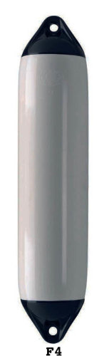 Polyform F4 fender1040x220mm grå/svart