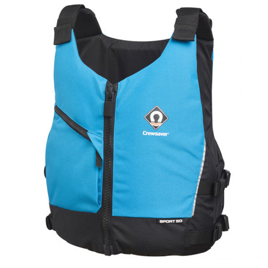 Crewsaver Sport 50N flytväst, Blå M/L bröstmått 99-111cm