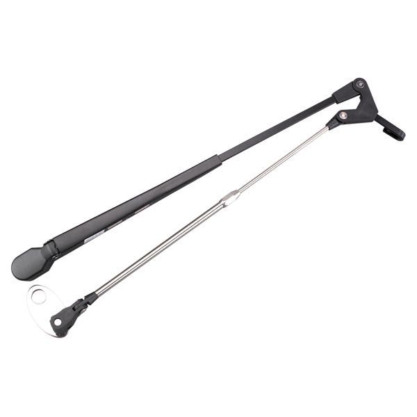 Parallell torkararm svart ss, 304-457 mm