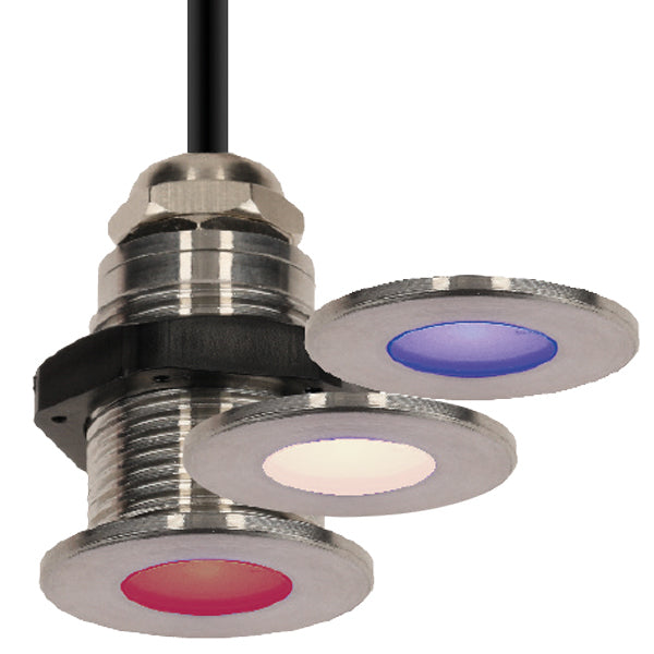 Nauticled CL3 tri color courtesy light IP67 Ø30/22x31 mm 0,6 W