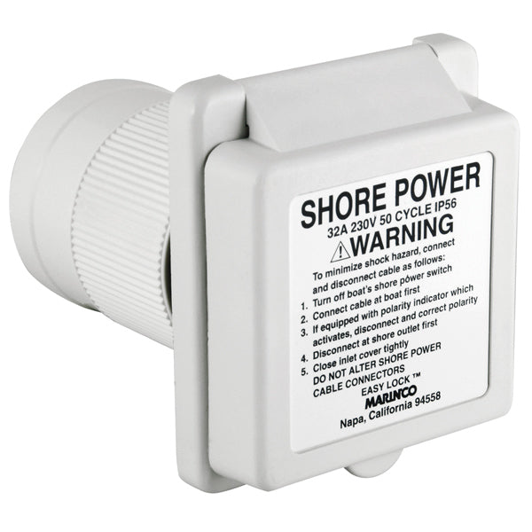 Marinco landströmsintag Standard inlet, 32A