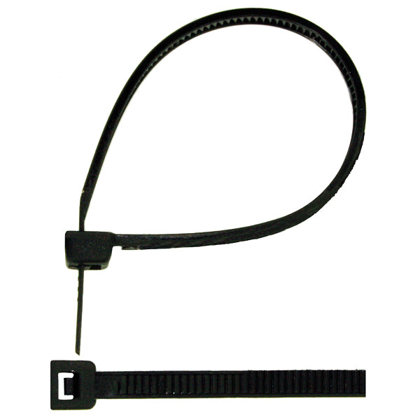 Buntband svart 140 x 3,5 mm-20 st