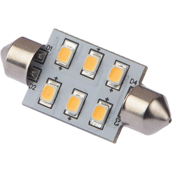 Nauticled spollampa 37mm 10-35vdc 1,2/10 W