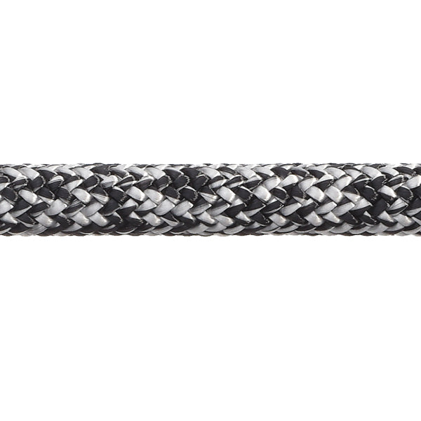 Robline Admiral 7000 Dyneema fall, 10mm svart/vit - 1m