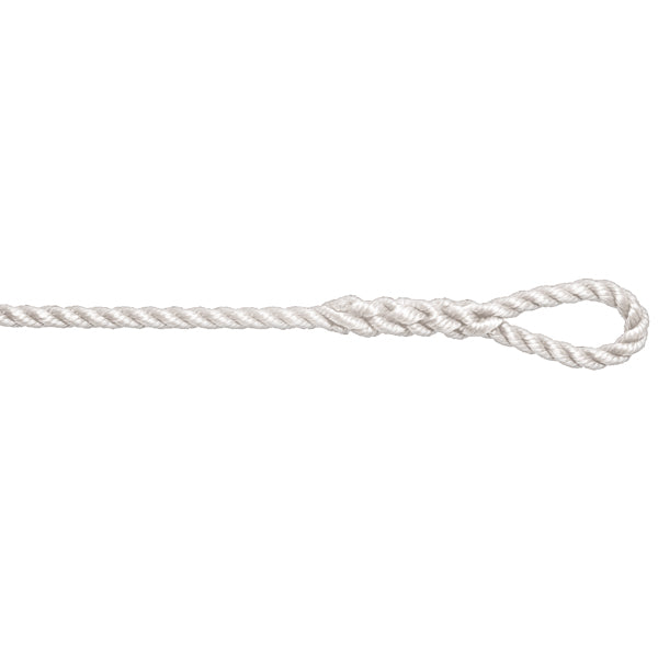 Robline Twisted fenderlina 6mm förtöjning 40mm vit 2m