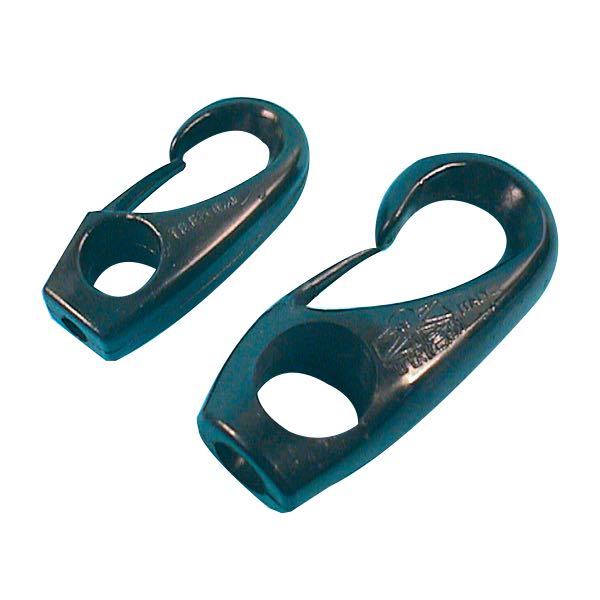 Nylonkrok svart 4 mm 4 st