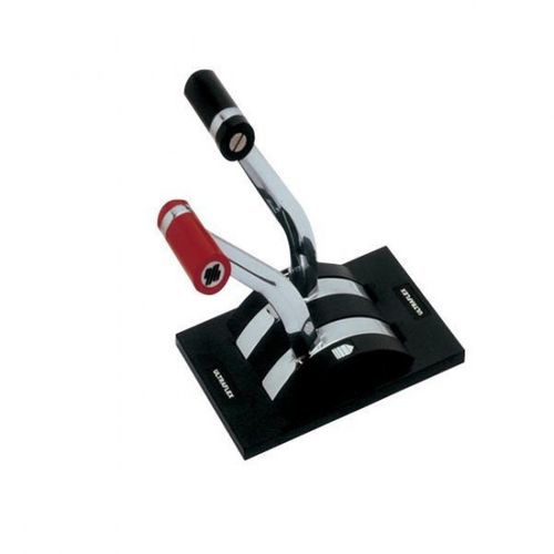 Reglage topmonterat infällt svart/krom dubbelt B46