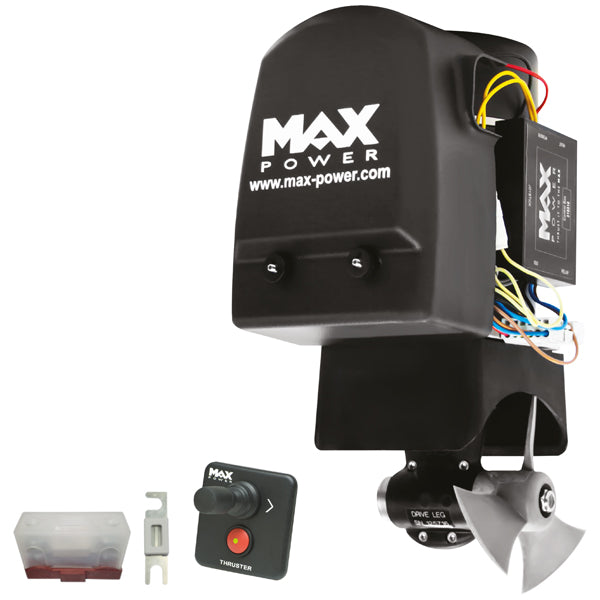 Max Power bogpropellerkit CT35 12V inkl. Joystick, säkring 175 amp