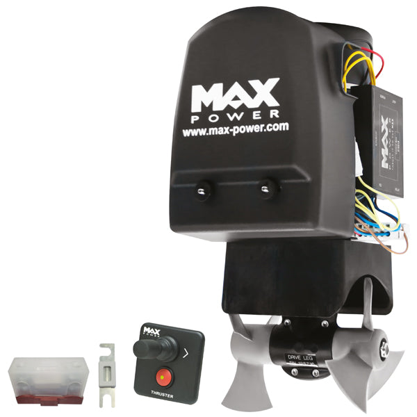 Max Power bogpropellerkit CT45 12V inkl. Joystick, säkring 175 amp