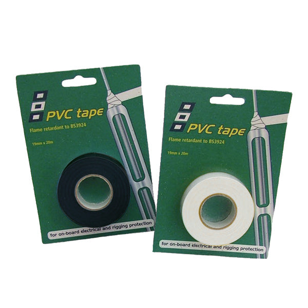 Psp pvc-tejp isoleringsband svart 19 mm x 20 m