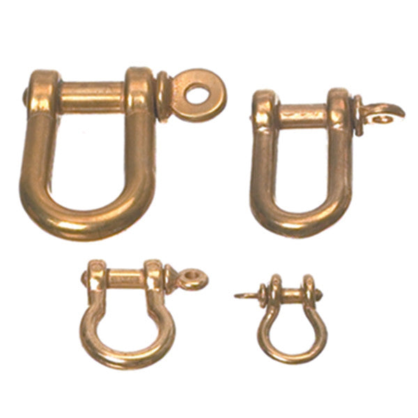 Lyrschackel mässing 5mm 2 st