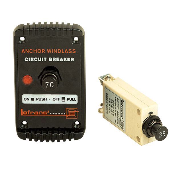 Lofrans Automatsäkring 100Amp med hållare