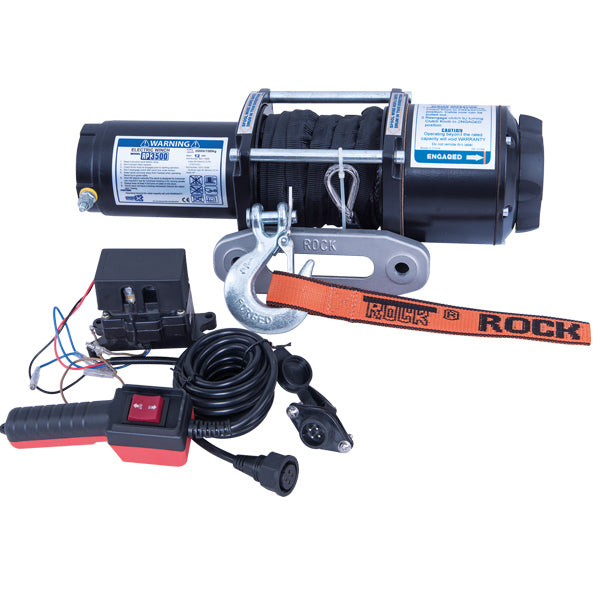Rock RP3500 el-trailerwinsch 12 Vdc 3