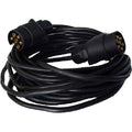 Kabel 8m för trailerlampa 7-polig kontakt