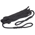 Robline fendertlina svart 3-slagen 2-pack 10mm x 2m