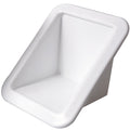 Monteringsbox vit till däcksförskruvning  145x191mm