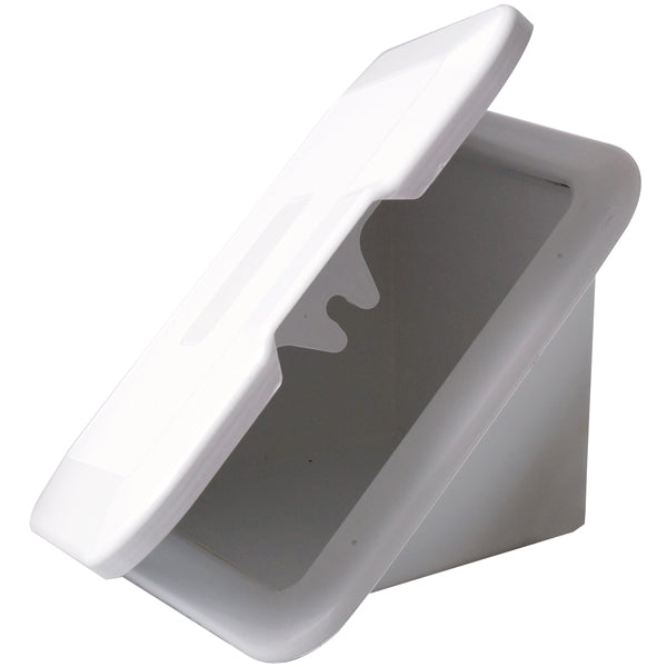 Monteringsbox m lock vit till däcksförskruvning 145x191mm