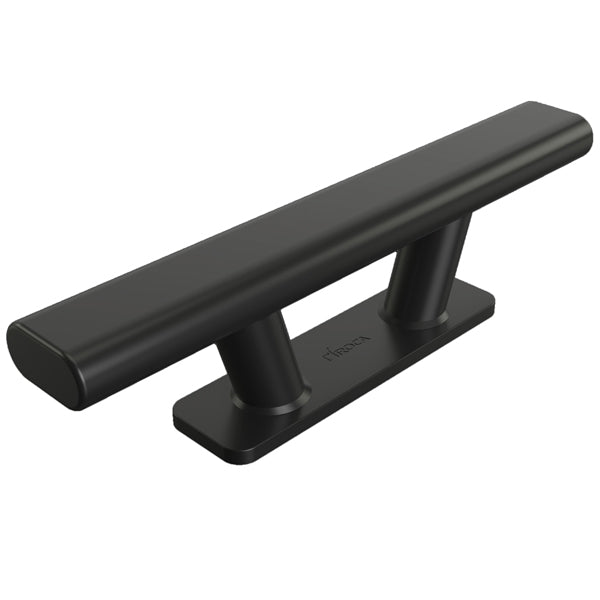 Pollare fyrkantig basplatta svarteloxerat 205x55 m1