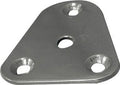 Underplatta RF stål trekantig 62 x 54mm