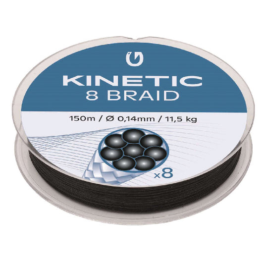 Kinetic Cyber Braid 8, 150m 0,26mm/20,6kg