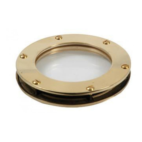 Hyttventil 150mm mässing fast