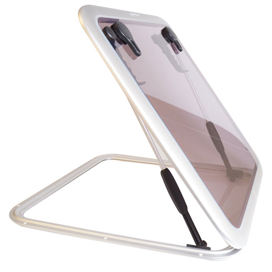 1852 Marin lucka, eloxerad aluminium 627 × 627mm