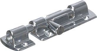 Skjutregel kromad mässing 90x30mm