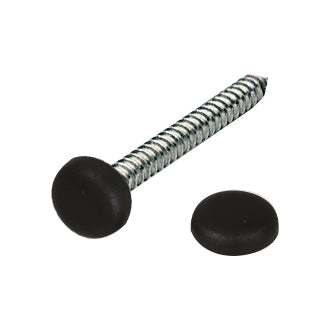 Täckbricka svart Ø4.8 - 6.0mm