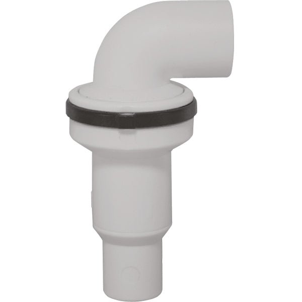 Lalizas backventil vinkel ut 1" in 3/4-1"