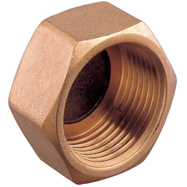 Guidi Ändmuff innergänga 1 1/4" brons