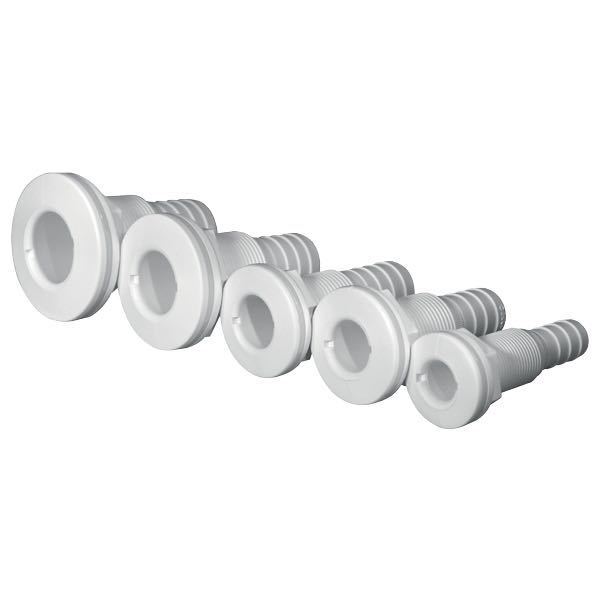 Trudesign genomföring komposit vit 1/2 -16mm