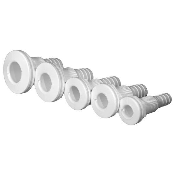 Trudesign genomföring komposit vit 1 -25mm