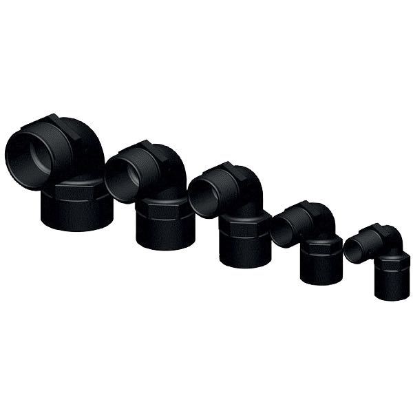 Trudesign 90° vinkel med 3/4 inner-/yttergänga