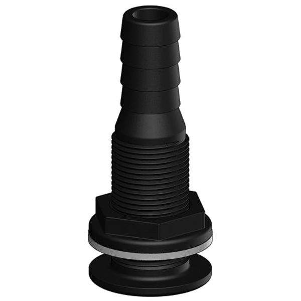 Trudesign Genomföring komposit svart 1 1/2 -38mm