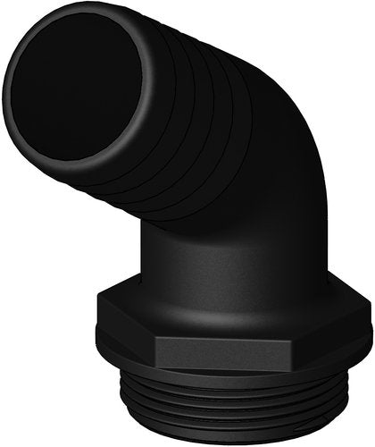 Trudesign Aquavalve slangkoppling svart 120 gr 1 1/2 38mm