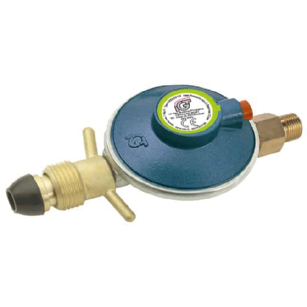Gasregulator till 5-11kg flaskor anslutning:POL ut:1/4V