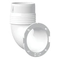 Nouve rade Slangadapter 90° till ventilgaller 70 eller 76mm