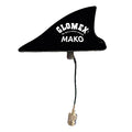 Glomex Mako VHF-antenn svart