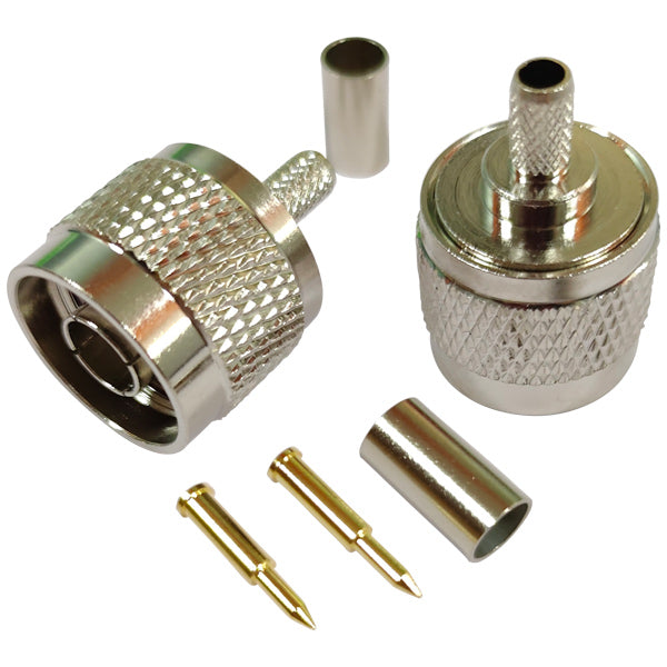 1852 N hankontakt för 6mm kabel (RG58)