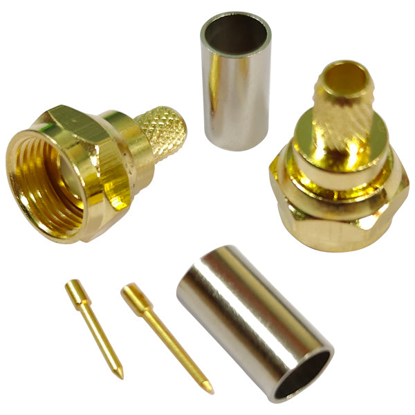 1852 F hankontakt för 6 mm kabel (RG58)