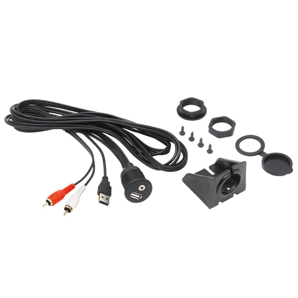 Hertz HMA USB AUX IN - förlängningskabel