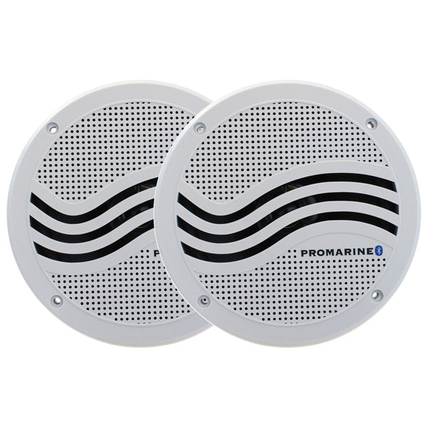 Promarine bluetooth-högtalare slav vit set 6