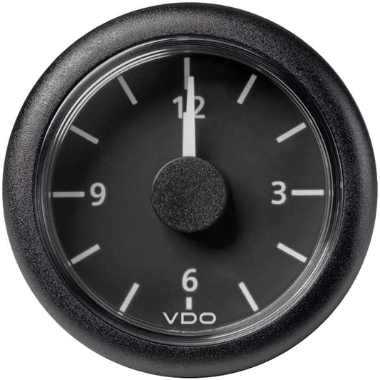 VDO klocka 24v, svart ø52mm