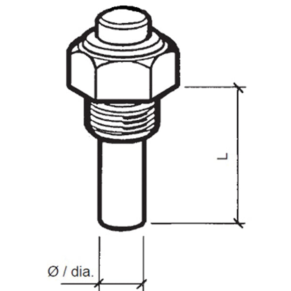 VDO sensor olje temp. 6-24v