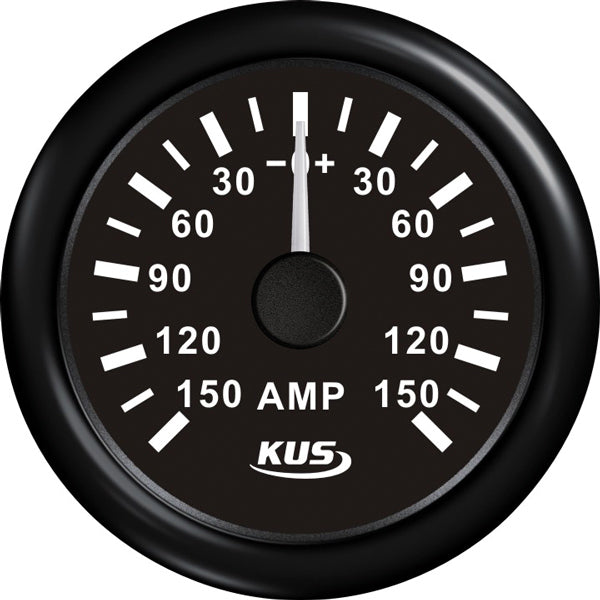 Kus amperemeter svart