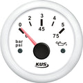 Kus oljetryck vit 0-5bar