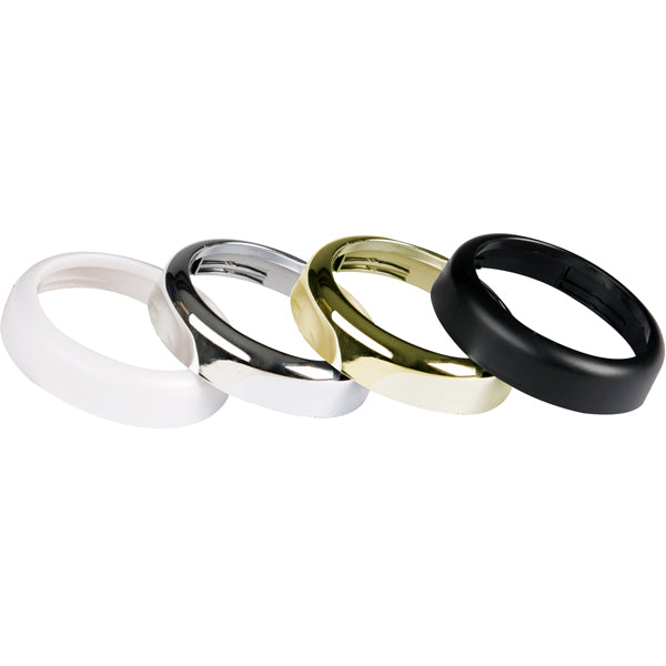 Kus frontring svart Ø52mm