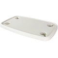 Bord rektangel vit ABS 46x76cm